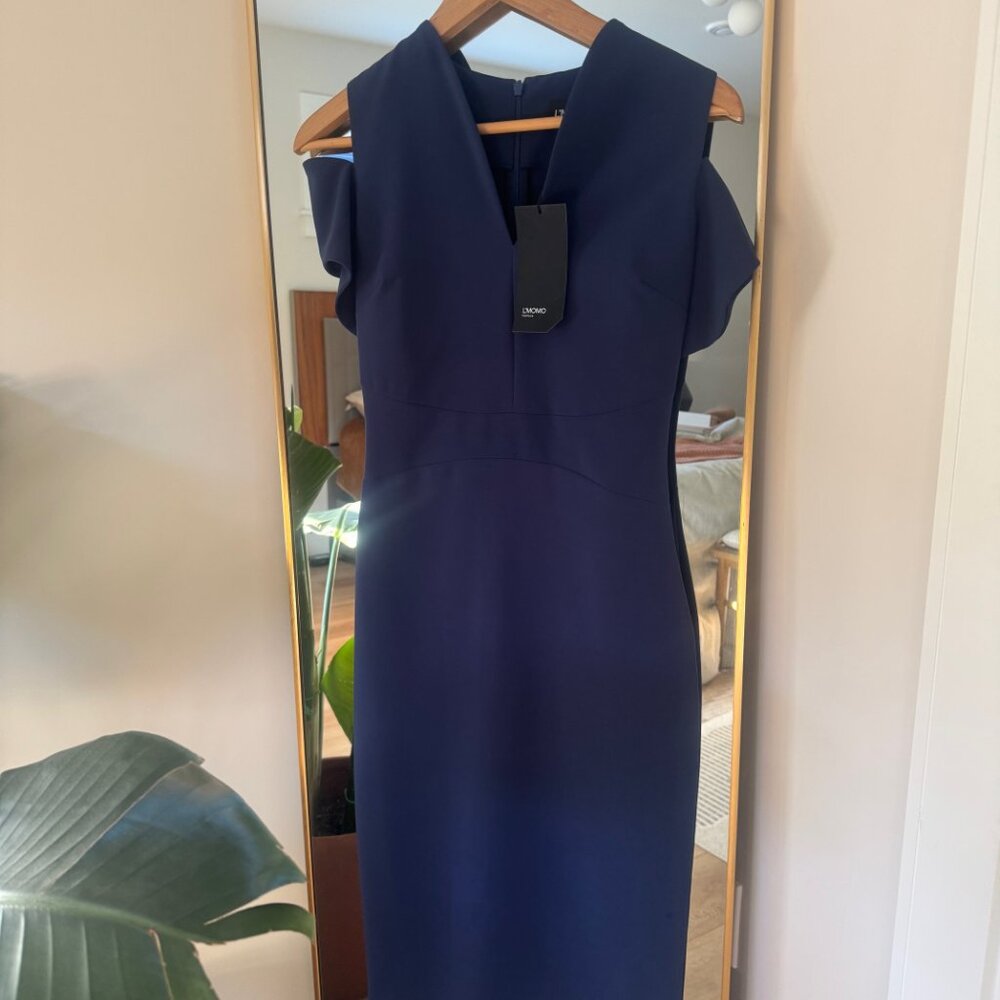 Chic Navy Dress L'Momo